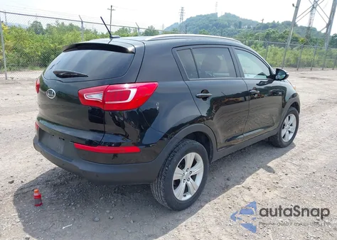 2011 Kia Sportage Lx из США, поврежденный, VIN KNDPB3A27B7165032